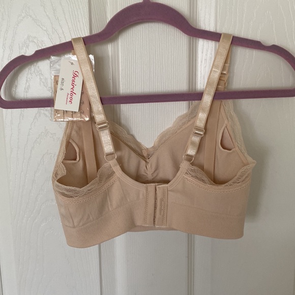 “Desirelove Intimates” nude seamless wire free nursing bra; size small - Picture 2 of 5